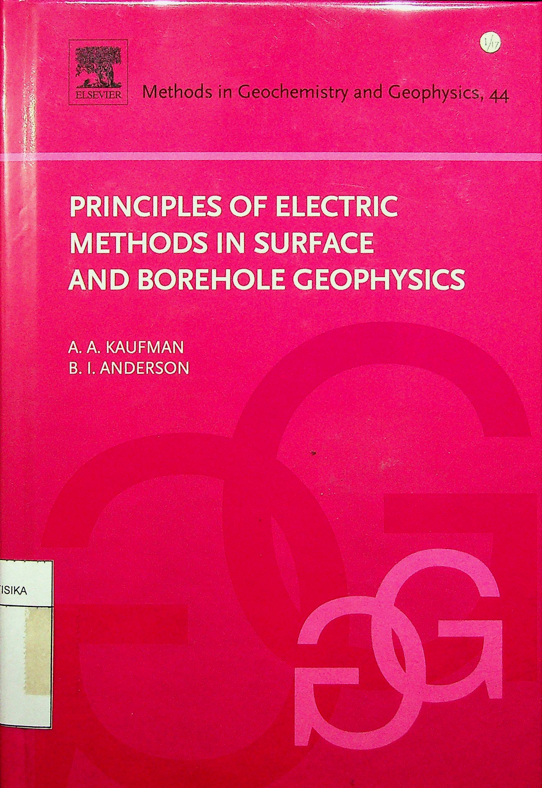 Methods In GEOCHEMISTRY AND GEOPHYSICS - BMKG E-Library